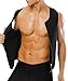 YFMAYI Dad Gifts Mens Body Shapers Vest Slimming Sweat Tummy Fat Burner Tank Top Workout Shirt for Weight Loss Father's Day Gifts