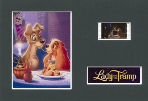 LADY AND THE TRAMP Disney Mounted 35mm Movie Film Cell