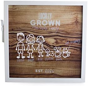 Roux Brands - 14" x 14" - Locally Grown Dry Erase Message Board