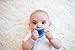Dr. Brown’s HappyPaci Silicone Newborn Pacifier for Breastfeeding Baby - Blue - 2pk - 0-6m