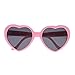 VANKER 1X Pink Fashion Cute Women Lady Girl Oversized Heart-Shaped Plastic Frame Retro Sunglasses Eyeglasses Glasses