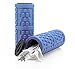 #1 Rated Foam Roller with Removable End Caps For Storage Blue