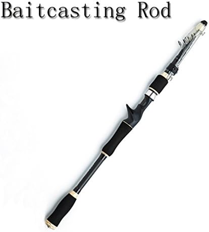 Travel Fishing Rod 1.8M 2.1M 2.4M 2.7M Spinning Fishing Rod MH Hard Telescopic Fishing Rod Yellow 2.1 m