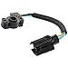 Evan-Fischer Throttle Position Sensor compatible with Ford F-Series Pickup 85-97 W/ 3-Prong Bullet Female Terminal