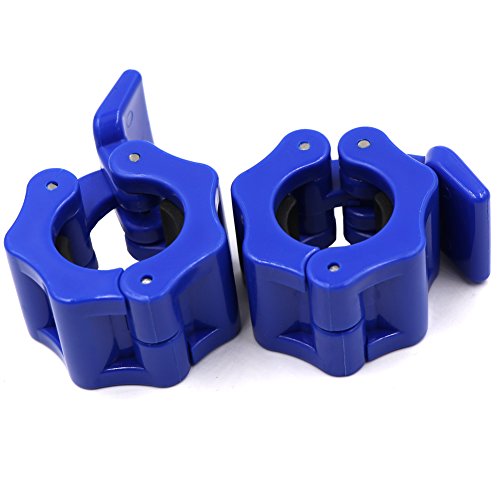 Greententljs Standard Barbell Clamps Pair of Quick Release Locking