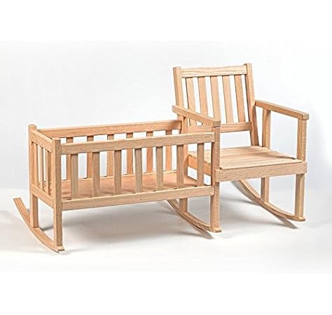 doll rocker and cradle