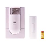 Wireless Door Chime with Loud Chime and Flashing Strobe Light