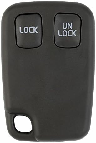 WeterCos(TM)2 Button Remote Key Fob Case Shell Replacement for Volvo C70 S40 S70 V40 V70