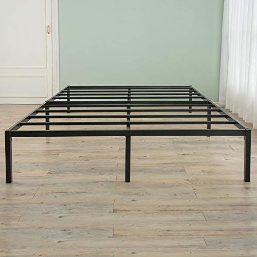 UrbanLab Metal Platform Queen Size Bed Frame Quiet & Sturdy No Box