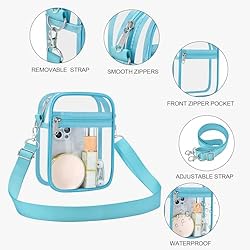 USPECLARE Clear Purse Stadium Transparent Messenger