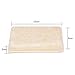 KMAKII Bamboo Kitchen Sponges Dish Sponges Natural Cleaning Sponges Beige 6 Pack