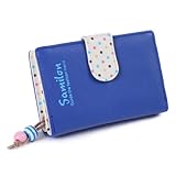 Damara Girls Small Snap Closure Wallet Card Holder