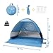 Gupamiga Beach Tent,Pop Up Windproof Beach Tent,UPF 50+ Anti UV Instant Portable Tent Sun Shelter,Fit for 2-3 Persons Outdoor Camping Hiking Fishing
