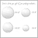 Just Artifacts Decorative Round Chinese Paper Lanterns 12pcs Assorted Sizes (Color: White)