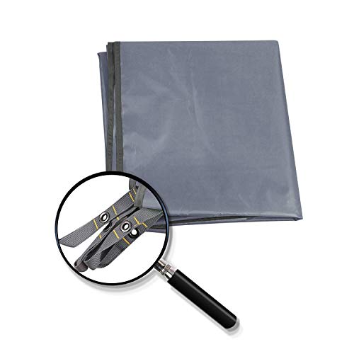 REDCAMP 270x210cm Large Waterproof Ground Sheet, Universal Heavy Duty Underlay Under Tent Tarp, Breathable Lightweight Compact Tent Footprint for Camping Hiking Outdoor