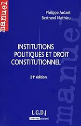 Institutions politiques et droit constitutionnel