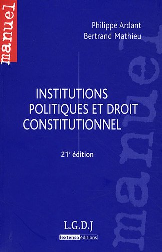 Institutions politiques et droit constitutionnel