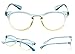 READING GLASSES 5 pack Fashion Readers for Women(One for each color, 2.50)