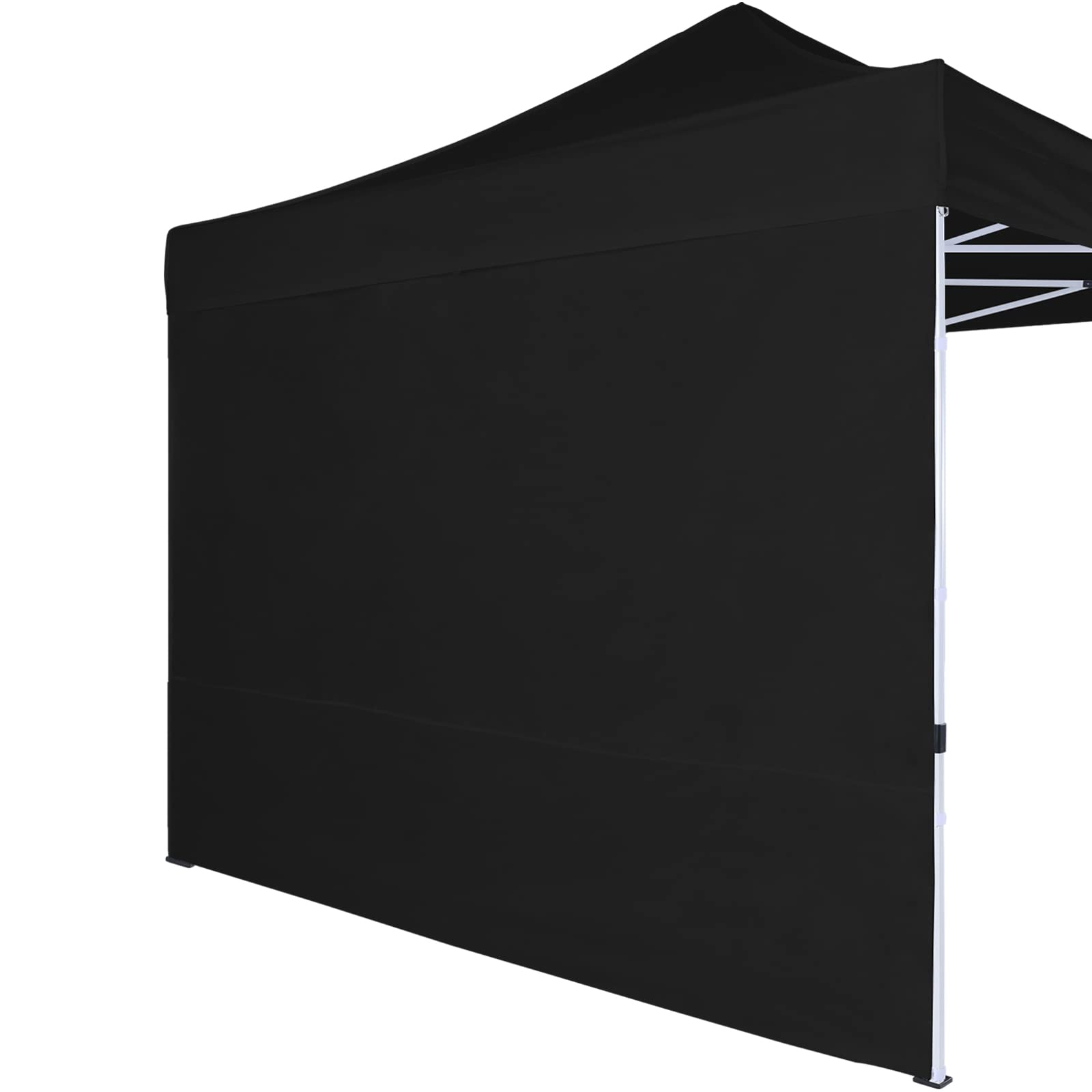 Photo 1 of COOSHADE Instant Canopy SunWall 10x10 Canopy SideWall for Pop up Canopy Tent, 1 Pack Sidewall Only, Black