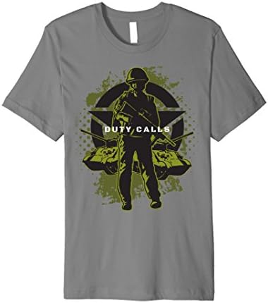 Duty Calls Military Soldier T-Shirt