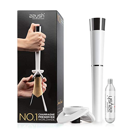 zzysh Champagne Preserver and Champagne Stopper Argon Gas/CO2
