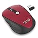 Wireless Mouse, Splaks 2.4Ghz Wireless Mice 4 Buttons Portable Office Mouse 3 Adjustable DPI Left Hand Mouse with Nano USB Receiver for Computer, Laptop, MacBook-BKRD