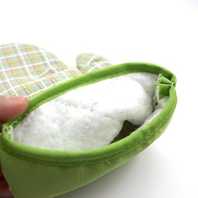 anng Anti Hot Burn-proo Oven Mitts Thermal Insulation Resistant Glove Kitchen Kit