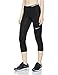 Nike Women's Pro Capris, Black/Black/White, Small