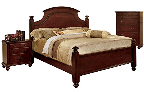 Amazon Com Lefrak Cherry Four Poster King Bed Kitchen Dining
