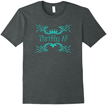 Mens Thrifty AF Thrift Life Large Dark Heather