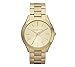 Michael Kors Women's 41mm Stainless Steel Goldtone Slim Runway Watch