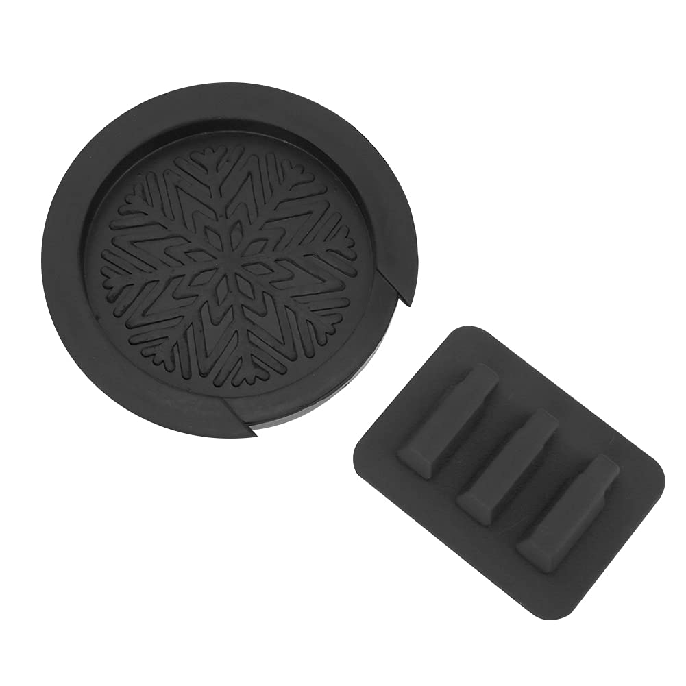 Guitar Mute Pad, Silicone Guitar Pad Guitar Mute Silence Pad Black Musical Instrument Accessories(black)