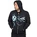 JINX World of Warcraft +20 Frost Resistance Men's Gamer Zip-Up Hoodie, Navy, Large
