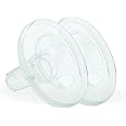 Ameda CustomFit Breast Pump Flange Insert | 21mm Flexishield Areola Stimulator Flange Inserts | Silicone | 2 Count | Works with HygieniKit, MYA Joy, MYA Joy Plus & Pearl Breast Pumps | BPA & DEHP Free