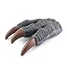 Jurassic Paradise 2Pcs Dinosaur Claws + 150Pcs Dinosaur Stickers，Dinosaur Toys for Dinosaur Party Supplies,Dinosaur Toys for Kids and Adult (Gray)