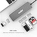 USB 3.0 Hub, Atolla 3 Ports USB 3.0 Splitter Portable Aluminum Data Hub with SD&TF Card Reader for iMac, MacBook or Any Other USB Devices.