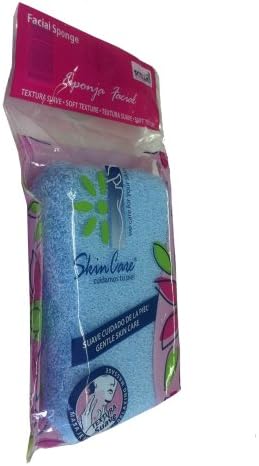 Fregon Skincare Cotton Face Sponge, 6 Per Box