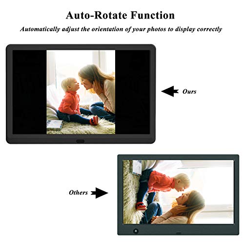Atatat 10 Inch Digital Photo Frame with 1920x1080 IPS Screen, Digital