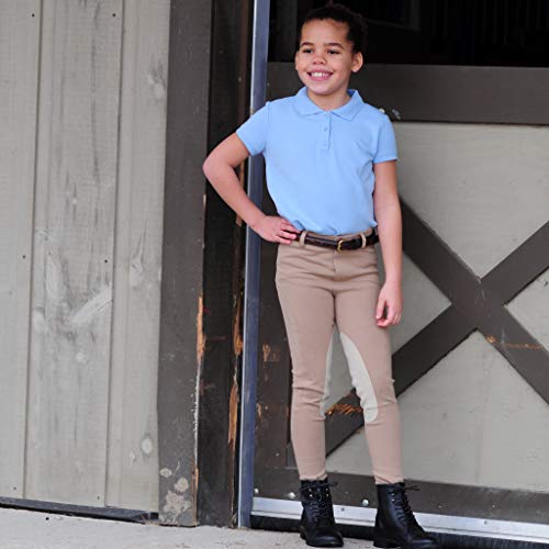 image for ELATION Kids Riding Breeches Girls & Boys Red Label - Pull On Kids Rid