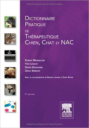 Amazoncom Dictionnaire Pratique Thérapeutique Chien Chat