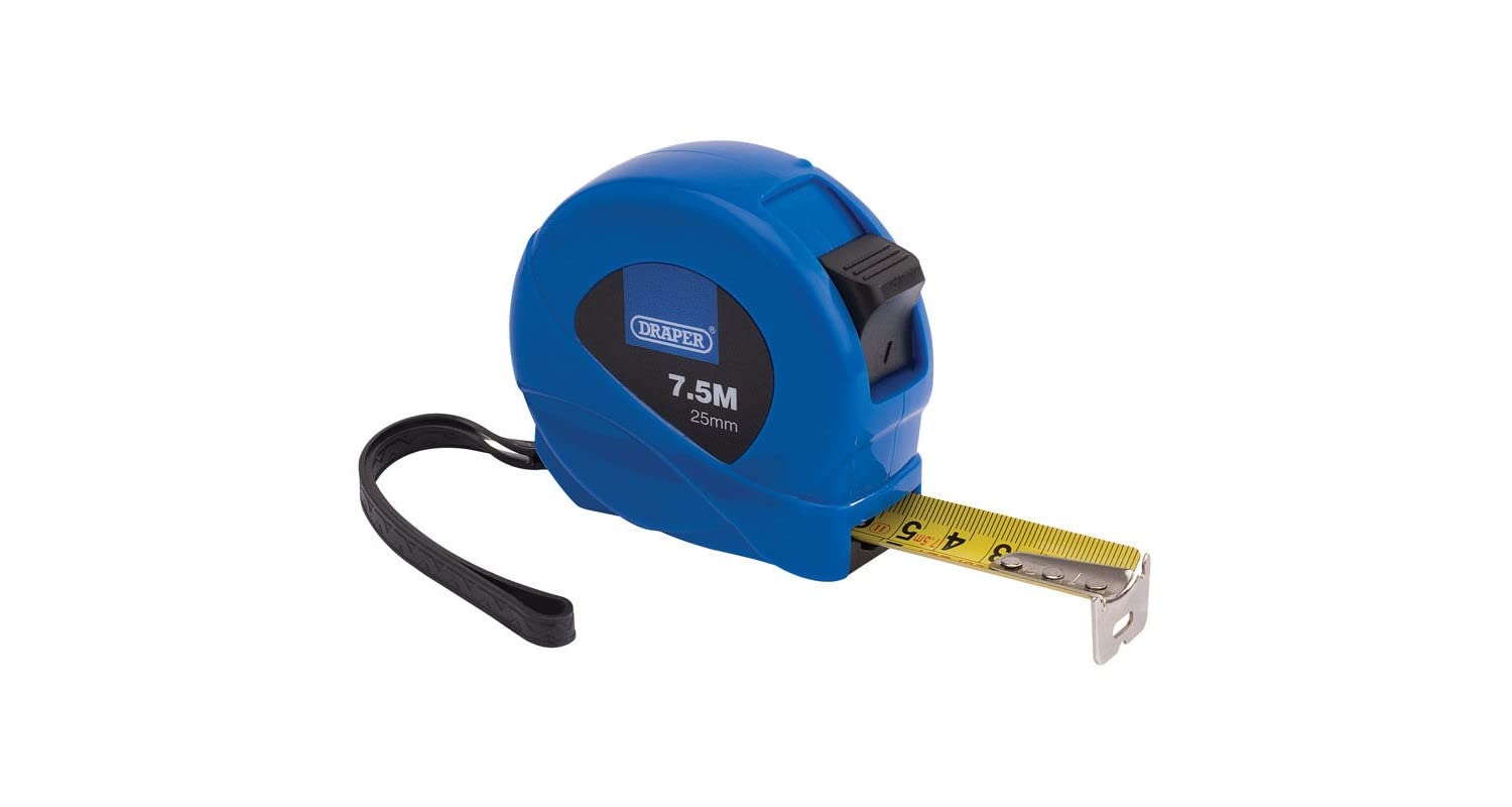 Draper 75882 7.5m/25ft x 25mm Easyfind Tape Measure