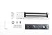 ALEKO LM176 12/24V DC Electromagnetic Lock for Swing Gate Opener Operator