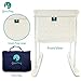 Baby Bassinet Cradle Includes Gentle Rocking Feature, Great for Newborns and Infants Safe Mattress Includes Wheels for Easy Movement High End Washable Fabric Lightweight (Sand)
