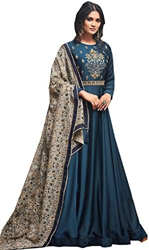 STELLACOUTURE Heavy Embroidered Indian Pakistani Ethnic wear Anarkali Salwar Kameez for Women Glamour Mohini-2