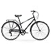 sixthreezero Reach Your Destination Men’s Hybrid Bike with Rear Rack, 28 Inches, 7-Speed, Matte Blackthumb 2