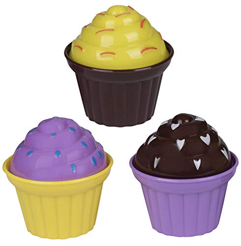 Playkidz Pretend Pastry Food, Pretend Play Set Toy Food, Educational Fun Little Pastries for Childrens Play Kitchen, Assortment of Fake Cookies, Cupcakes, Ice Cream etc.