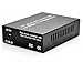 CableRack Gigabit Media Converter LC Single-Mode Fiber Media Converter, up to 10KM, 10/100/1000Base-Tx to 1000Base-LX (LX Transceiver Included)