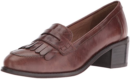 Dune London Womens Gwyneth Slip On Loafer Tan Leather 38