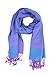 Paskmlna Paisley Jacquard Pashmina Shawl Wrap Scarf Stole (turquoise-lavender018-93)