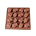 X-Haibei Lemurs Raccoon Shape Dog Pet Treats Chocolate Candy Soap Jello Silicone Mold